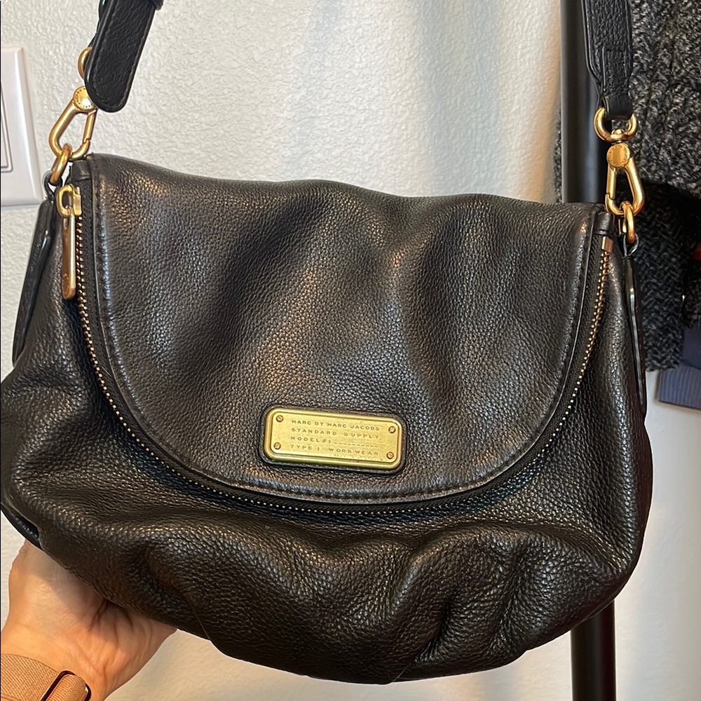Marc Jacobs crossbody, worn with lots of life left.